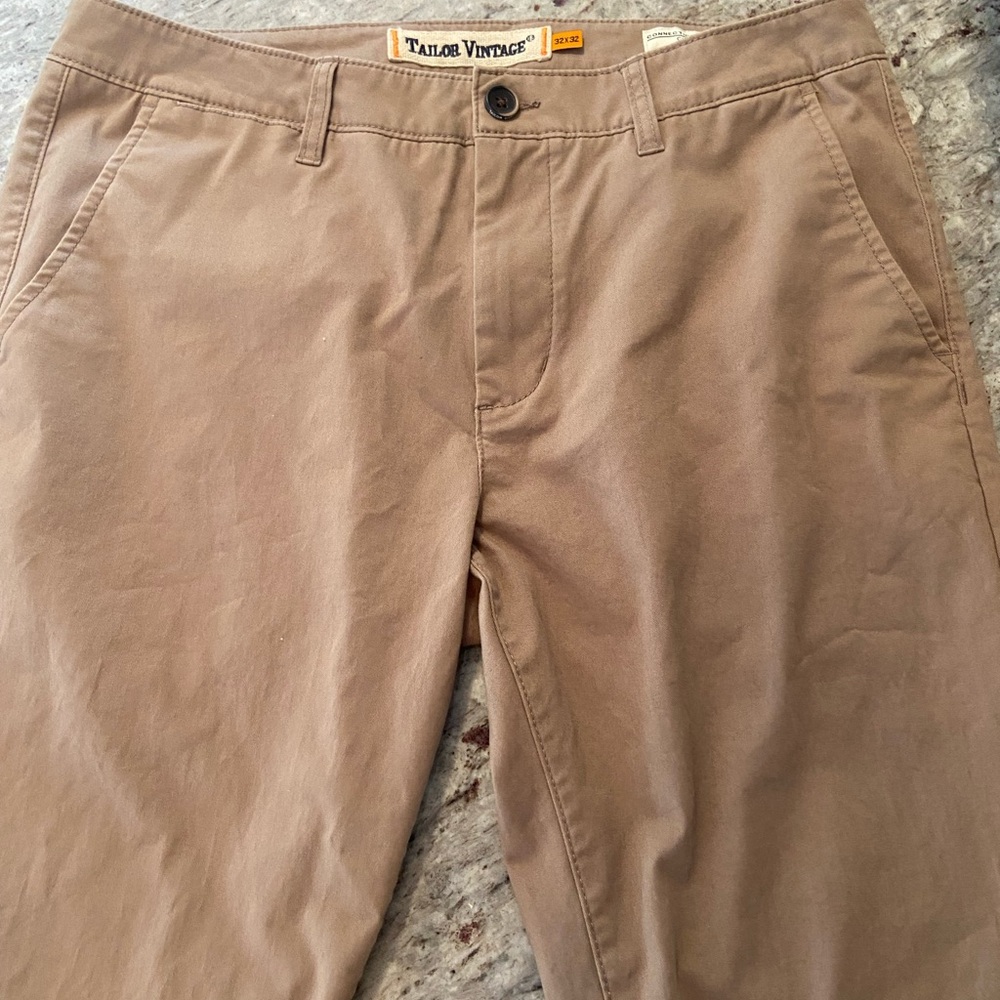 Tailor Vintage Men's Brown Chinos (size 32x32)